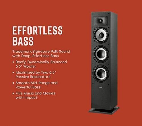Buy Polk-Audio MXT60 floorstanding speakers Online in India at
