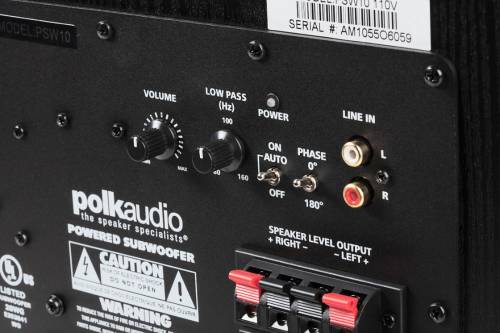 Buy Polk Audio PSW-10 Subwoofers Online in India at Lowest Price