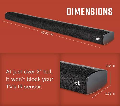 Buy Polk Audio Signa S3 Soundbar Speakers Online in India at