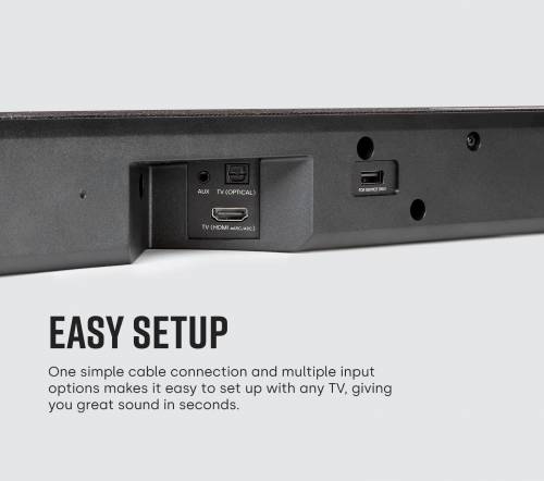 Polk Audio Signa S4 Sound Bar With Wireless Sub - Dolby Atmos, 3.1.2 Surround, 8K/4K Compatible