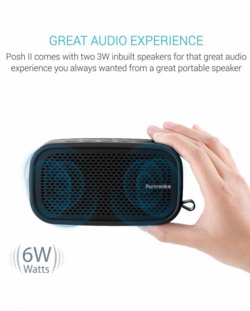 Buy Portronics Posh Ii Wireless Bluetooth Speaker At Best Price In