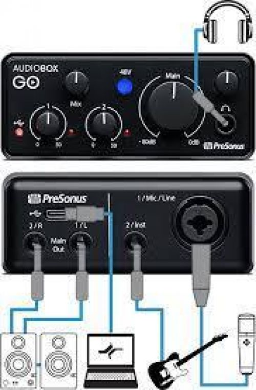 Buy Presonus Audiobox Go Audio Interface Online in India at Lowest Price | VPLAK Buy Presonus Audiobox Go Audio Interface Online in India at Lowest Price | VPLAK