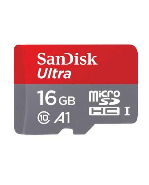 Buy Sandisk 16gb A1 Class 10 Microsdxc Memory Card With Adapter