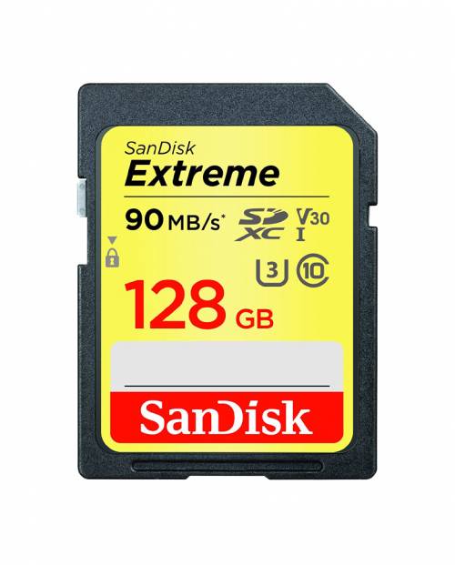 Buy Sandisk Extreme 128GB Class 10 UHS-I SDHC 90mb/s Memory Card