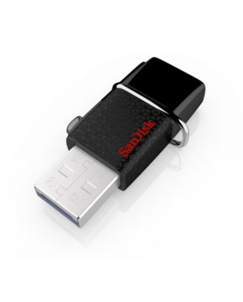 SanDisk Ultra Dual Drive USB 3.0 Flash Drive - 64GB, 128GB, Or 256GB - MicroUSB And USB Type-A (Model SDDD3 / SDDDC3) For Android & PC