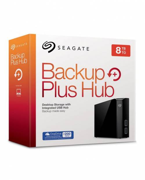 外付けハードディスク・ドライブ SEAGATE Back up Plus Hub 8TB Buy Seagate 8tb Backup Plus Hub External Hard Disks Online In