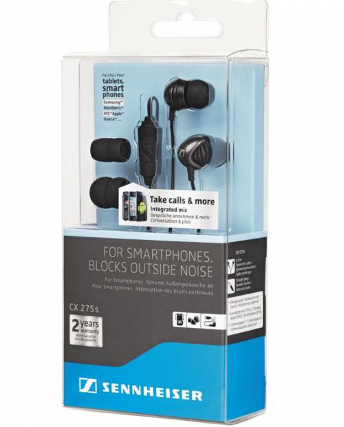Buy Sennheiser Cx 275 S In Ear Earphone With Mic Online At Best