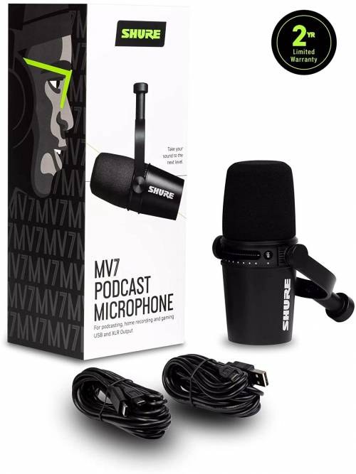 Buy Shure MV7 microphone Online in India at Lowest Price | VPLAK