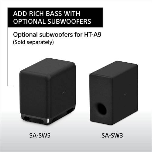 Buy Sony HT-A9 +SA-SW5 dolby atmos speakers Online in India at
