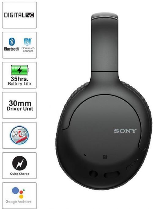 Buy Sony Wh-ch710n Wireless Noise-cancelling Headphones With Mic