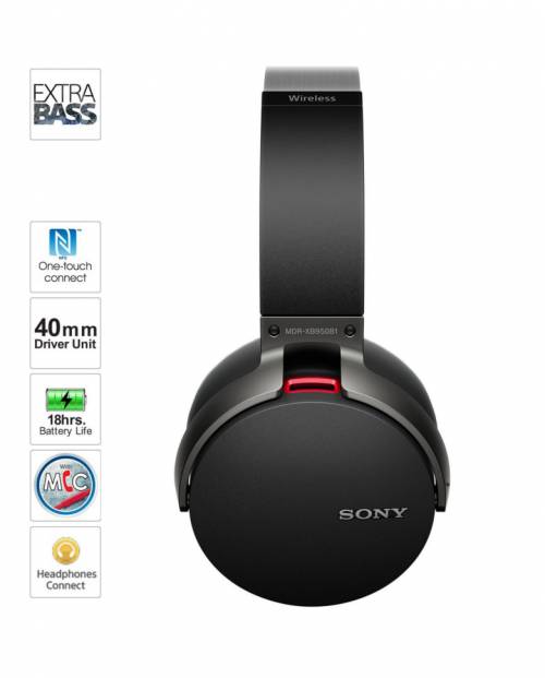 Sony MDR-XB950B1 EXTRA BASS Wireless store Bluetooth Headphones