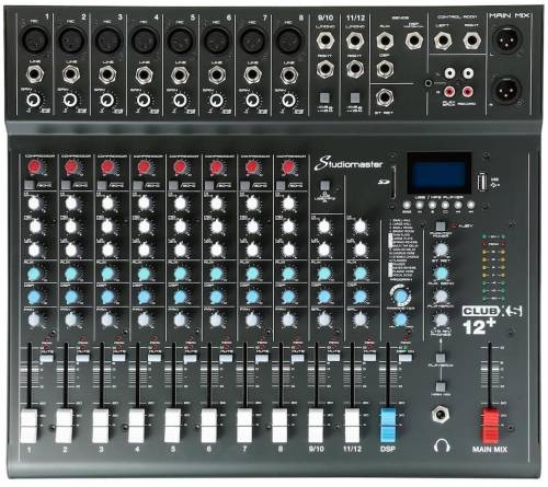 CLIB！ Buy Studiomaster CLUB XS12 digital mixer Online in India at Lowest