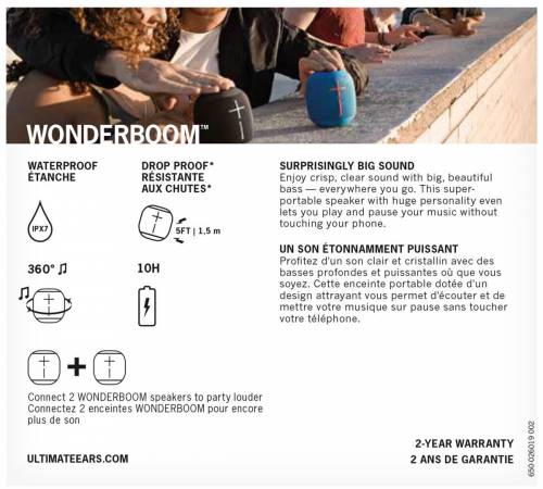 Buy Ue Wonderboom Portable Bluetooth Speakers Online At Lowest