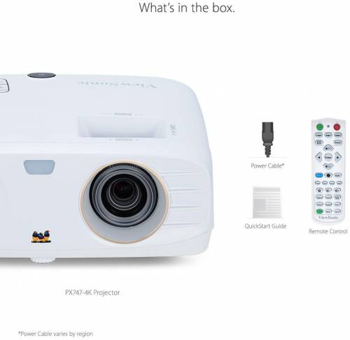 Viewsonic PX747-4K プロジェクト ViewSonic PX747-4K 3,500 Lumens 4K