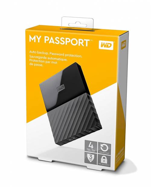 Buy Wd My Passport 4 Tb External Hard Disks Online In India At