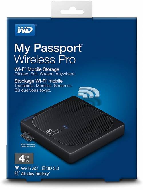 Buy Wd Passport Wireless Pro 4tb External Hard Disks Online In