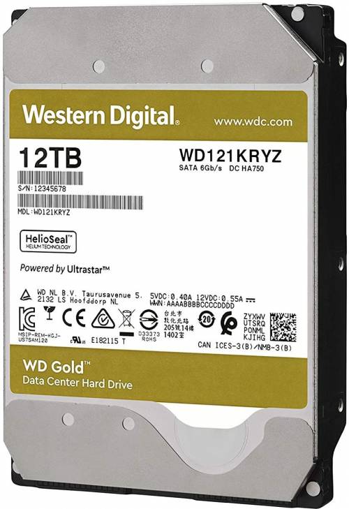 Buy Wd Gold 12tb Internal Hard Disk Drive Online In India At