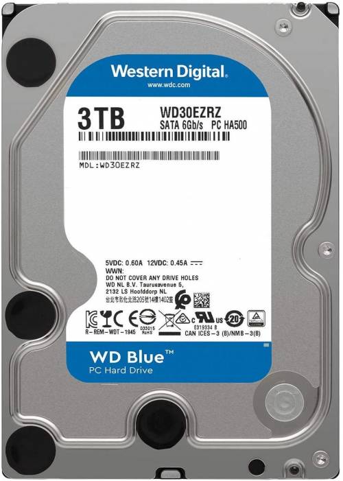 Buy Western Digital Blue 3tb Internal Hard Disk For Desktops