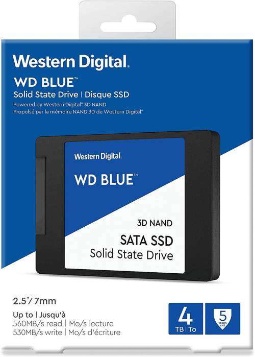Buy Wd 4tb Blue Internal Ssd 3d Nand Sata Online In India At
