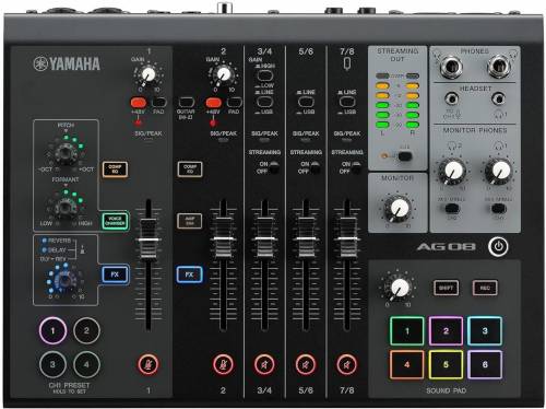 Buy Yamaha AG08 live sound mixers Online in India at Lowest Price
