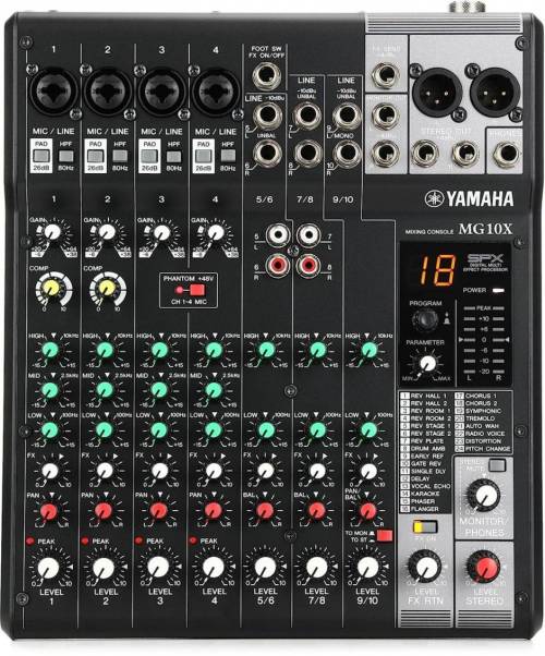 Buy Yamaha MG10X digital mixer Online in India at Lowest Price | VPLAK