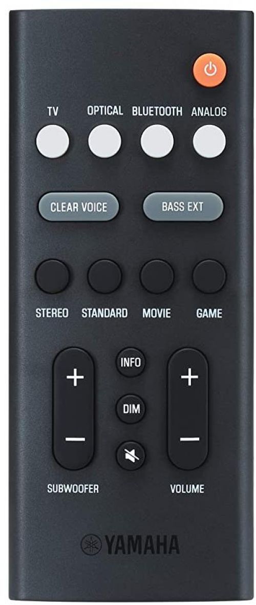 Buy Yamaha SR-C20A Compact Soundbar With Built-in Subwoofer