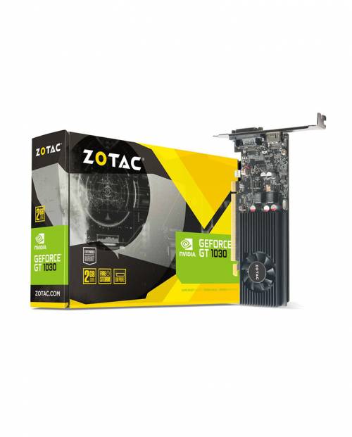 PCパーツ ZOTAC GT1030 2GB GDDR5 ZOTAC GeForce® GT 1030 2GB GDDR5 HDMI/DVI Low Profile | ZOTAC