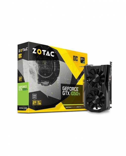 Buy Zotac Geforce Gtx 1050 Ti Oc Edition 4gb Ddr5 Graphics Card