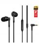 1more Dual Driver Earphone With Mic (jet Black) image 