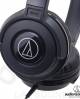 Audio technica Ath-s100 Bk On-ear Steet Monitoring Portable Headphones image 