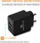 Amkette Powerpro Smart 2  Port Wall Charger Microusb Cable image 