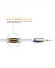 Amkette Aux Audio 2m Cable For Car And Speakers  image 