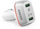 Anker Quick Charge 3.0 42w Dual usb Car Charger, Powerdrive+ 2 universal Charger image 