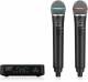 Behringer ulm302mic High-performance 2.4 Ghz Digital Wireless System With 2 Handheld Microphones And Receiver image 