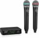 Behringer ulm302mic High-performance 2.4 Ghz Digital Wireless System With 2 Handheld Microphones And Receiver image 