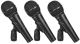 Behringer ULTRAVOICE XM1800S Set of 3 Dynamic Microphones image 