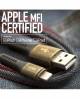 Boat Ltg-700 Military tough unbreakable Fabric Braided 1 Meter Lightening Cable image 