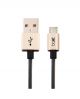 Boat Super tough Micro usb Sync And Charge Cable (gold) image 