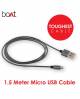 Boat Indestructible Metallic Micro usb to usb Cable (silver) image 