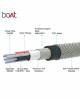 Boat Indestructible Metallic Micro usb to usb Cable (silver) image 