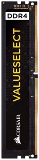 Corsair Value Select 8gb (8gbx1) 2400mhz C16 Ddr4 Dimm Desktop Memory (cmv8gx4m1a2400c16) image 