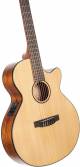 Cort CEC3 Venetian Cutaway Electro-Acoustic Guitar image 