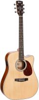 Cort MR500E BR Dreadnought Cutaway Semi Acoustic Guitar image 