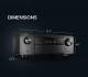 Denon Avr-x4500h 9.2 Channel Av Receiver With Heos Built-in image 
