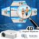 Egate K9 Pro-max Android 9.0 For Home 4k Projector image 