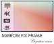ELCOR, ezCinema ALR Fix frame Projection Screen 92-Inch Diagonal, 16:09 format, UltraHD/3D/4K technology for Standard throw image 