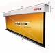 Elcor Manual Wall Spring Action Projector Screen 6 X 8 Ft image 
