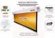 Elcor Manual Wall Spring Action Projector Screen 6 X 8 Ft image 