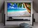 Elcor 7 By 12 Feet 165 Inch Diagonal 16:9 Aspect Ratio Map type Projector Screen image 