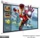 Elcor 4ft X 6ft 84 Inch Diagonal 4:3 Aspect Ratio Manual Pull Down Projector Screen image 